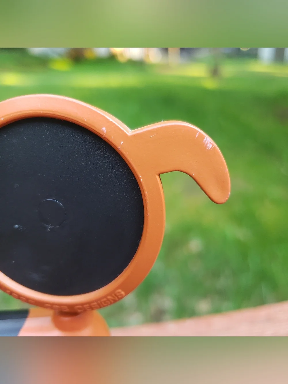 Vintage CBS Designs 1998 Flexo Buddies Bendable Photo Frame - Pooch 'Dog'